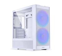 Lian Li LANCOOL 206 Mid-Tower ATX Case, 2x 160mm RGB fans - White - LANCOOL 206RW