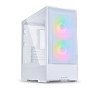 Lian Li Lancool 207RW Tempered Glass Mid Tower Gaming PC Case - White