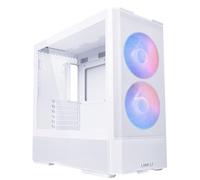 LIAN LI LANCOOL 207 Compact ATX RGB Gaming Computer Case, Airflow Optimized Mesh Panels Tower Chassis w/ 2x140mm ARGB,2x120mm PWM Fans Pre-Installed, USB Type-C Port, Tempered Glass Side Panel (White)