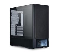 Lian Li LANCOOL 207 Digital ATX Computer Case w/Integrated LCD Screen, Mesh-Centric Panels Mid-Tower PC Case w/ 2 x 140x40x30mm PWM Fans, 2 x 140mm Fans Pre-Installed, Side or Rear-Mount PSU