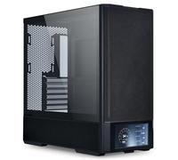 Lian Li LANCOOL 207 Digital Black Mid Tower Compact Tempered Glass PC