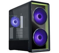 Lian Li LANCOOL 217 INF Black Tempered Glass Mid Tower PC Gaming Case