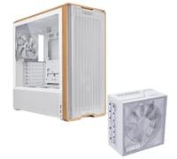 Lian Li Lancool 217 White & SX 1000W Platinum - Builder Bundle