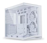Lian Li O11 Dynamic Mini V2 Flow White Dual Chamber Compact Mid Tower