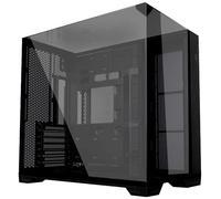 Lian Li O11 Vision Compact ATX Mid-Tower Gaming PC Case - Aluminium & Tempered Glass Black PC Case