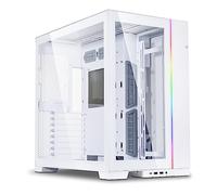 Lian Li O11D EVO Mid-Tower PC Case - White, Modular Design with Enhanced Airflow and Flexible GPU Placement