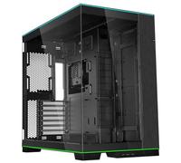 Lian Li O11D EVO RGB Mid Tower PC Case - Black, Tempered Glass, Modular Design, E-ATX Support, Dual Chamber, Custom RGB Lighting