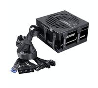 Lian Li RB 550W Power Supply, 80 Plus Bronze, ATX 3.1, PCIe 5.1 Ready, 135mm Low-Noise Fan, Built-in Cable Management, 5-Year Warranty, Non-Modular - Black (RB550B)