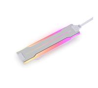LIAN LI RGB Strip Fan, UNI Fan P28 & GA ll Trinity Performance 360 AIO fans, 3 Pcs Pack, White Color Frame, Side Diffused RGB Strip, Compatible with L-Connect 3, Desktop