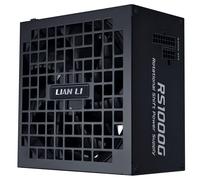 Lian Li RS 1000W 80+ Cybenetics Gold Rated Fully Modular PSU w/ Rotatable AC Inlet & RS Hub - Black - RS1000G.BH00