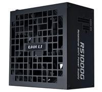 Lian Li RS Series Power Supply - 1,000 W Black | 80 PLUS Gold Efficiency, ATX 3.1, Fully Modular, Rotatable AC Connector & RS USB Hub, Modern Quiet Gaming PC PSU