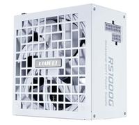 Lian Li RS Series Power Supply - 1,000 W White| 80 PLUS Gold Efficiency, ATX 3.1, Fully Modular, Rotatable AC Connector & RS USB Hub, Modern Quiet Gaming PC PSU
