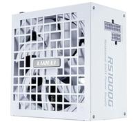Lian Li RS Series Power Supply - 1,000 W White | 80 PLUS Gold Efficiency, ATX 3.1, Fully Modular, Rotatable AC Connector, Modern Quiet Gaming PC PSU