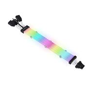 Lian Li Strimer Plus V2 3x8-Pin to 12+4 Pin 12VHPWR ARGB Extension Cable - Customisable RGB Lighting