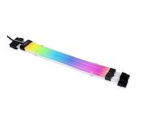 LIAN LI Strimer Plus V2 Dual 8-Pin ARGB Extension Cable - Customisable RGB Lighting for GPUs