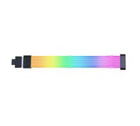 Lian Li Strimer Wireless 12V-2x6 GPU Extension Cable - 116 Addressable LEDs, RGB Lighting, 2.4 GHz Wireless Connection, Premium Sleeving (Wireless Controller Not Included)