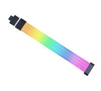 Lian Li Strimer Wireless 16 Pin - Addressable RGB Power Extension Cable with Wireless Control - 8 LED Strip - Wireless Controller NOT Included; a Controller is Required for use (PW16-81W)