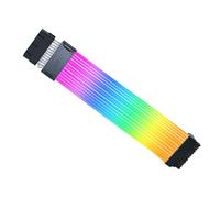 Lian Li Strimer Wireless 24 Pin (PW24-1W) - Addressable RGB Power Extension Cable - 2.4 GHz Wireless Control - Wireless Controller NOT Included and it is Required