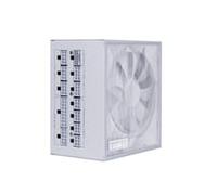 Lian Li SX Series Modular Power Supply - 80 PLUS Platinum Efficiency, ATX 3.1 and PCIe 5.1 Compliant, Fully Modular Braided Cables, 120mm FDB Fan with Zero RPM Mode - 1000W, White