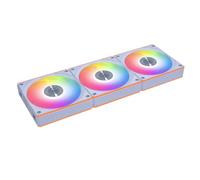 Lian Li UNI CL120 ARGB 120mm PWM Fans - Triple Pack (Reverse Blade) - 2.4GHz Wireless Signal, RGB and PC Chain Fan Control. Daisy Chain - Controller Included and Required