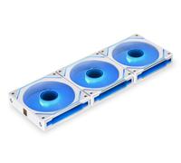 Lian Li UNI SL120 INF Reverse Addressable RGB White 120mm Triple Fan Pack with Controller