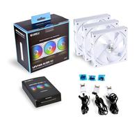 Lian Li UNI Fan AL AL120 RGB Daisy Chain ARGB 120mm UF-AL120-3W White x3