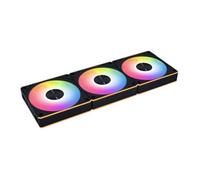 Lian Li UNI FAN CL Wireless 120mm Fan Black 3 Pack With Hub