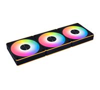 Lian Li UNI FAN CL 120 WIRELESS Reverse Flow Black RGB Triple Fan Pack - 120mm