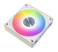 Lian Li UNI Fan CL120 ARGB PWM Fan - Single Pack (Reverse Blade) - 2.4 GHz Wireless Signal RGB & PC Case Fans Control - Daisy-Chain - Low Noise - Controller NOT Included &Required - White (12RCL1W1W)