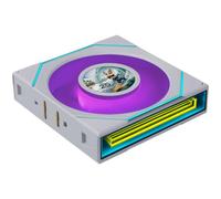 Lian Li UNI FAN SL-INF LCD FLEX 120mm ARGB Fan, 1.8" LCD - White | 120mm ARGB fan with dual infinity mirror, 1.8" LCD display, and flexible USB, wireless, or motherboard control