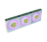 120mm Lian Li Uni Fan SL-INF LCD Flex, Triple Pack, White, 9 Blades, 2000RPM, 59