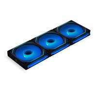 Lian Li UNI FAN SL-INF Reverse Blade ARGB 120mm Triple Fan Pack - Black - Infinity Mirror RGB - Includes Controller - 2100RPM