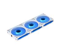 Lian Li UNI SL120 INF Reverse Addressable RGB White 120mm Triple Fan Pack with Controller