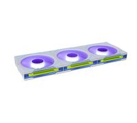 Lian Li UNI Fan SL-Infinity Wireless 120 - Triple Pack - 2.4 GHz Wireless Signal ARGB Fan Control - Double Infinity Mirror Design - Low Noise - Controller Included - White (12SLIN1W3W)