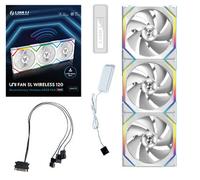 Lian Li UNI FAN SL Wireless Blade 120mm ARGB PWM Fan White 3PK With Hu