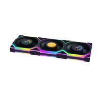 Lian Li UNI SL WIRELESS LCD RGB 120mm Fan Triple Pack - Black