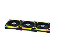 Lian Li UNI FAN SL Wireless Reverse Blade 120mm ARGB PWM Fan Black 3PK
