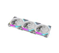 Lian-Li UNI FAN SL120 RGB PWM Lüfter, 3er Pack inkl. Controller - 120mm, weiAY White Triple Pack
