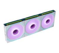 Lian Li UNI FAN SLINF FLEX Reverse 120mm Triple Fan Pack with Controller - White