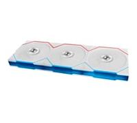 Lian Li UNI FAN TL FLEX Reverse 120mm Triple Fan Pack with Controller - White