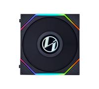 Lian Li UNI FAN TL LCD 120mm PWM, RGB Triple Fan Pack - Black