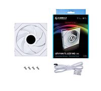 Lian Li UNI FAN TL LCD Computer case 14 cm White