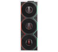 Lian Li UNI FAN TL LCD FLEX 120mm Triple Fan Pack - Black - COO-LIA-07961