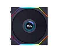 Lian Li UNI FAN TL LCD Series Reverse Blade Lüfter - 140mm, schwarz