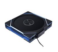 Lian Li UNI Fan TL Wireless 140 Wireless Signals 2.4GHz ARGB Fan 140mm Mirror Infinity Customizable Lighting Effects Chain Not Included and Required Black (14TL1W1B)