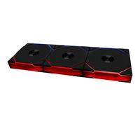 Lian Li UNI FAN TL Wireless Reverse 120 Black Triple Fan Pack with Controller - 12RTL1W3B