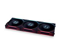 Lian-Li UNI FAN TL120 LCD A-RGB Black 120mm Triple Pack