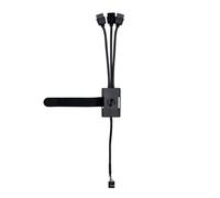 LIAN LI USB 2.0 1-to-3 Hub - Internal Motherboard Splitter, Black