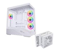 Lian Li V100 White & Edge 850W Platinum - Builder Bundle