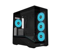 Lian Li VECTOR V100 MINI Micro Form Factor Compact PC Case, Pre-Installation 4 x 120mm ARGB PWM Fans, Panoramic Tempered Glass, Support Backet-Connect Micro ATX, 415mm GPU, 360mm